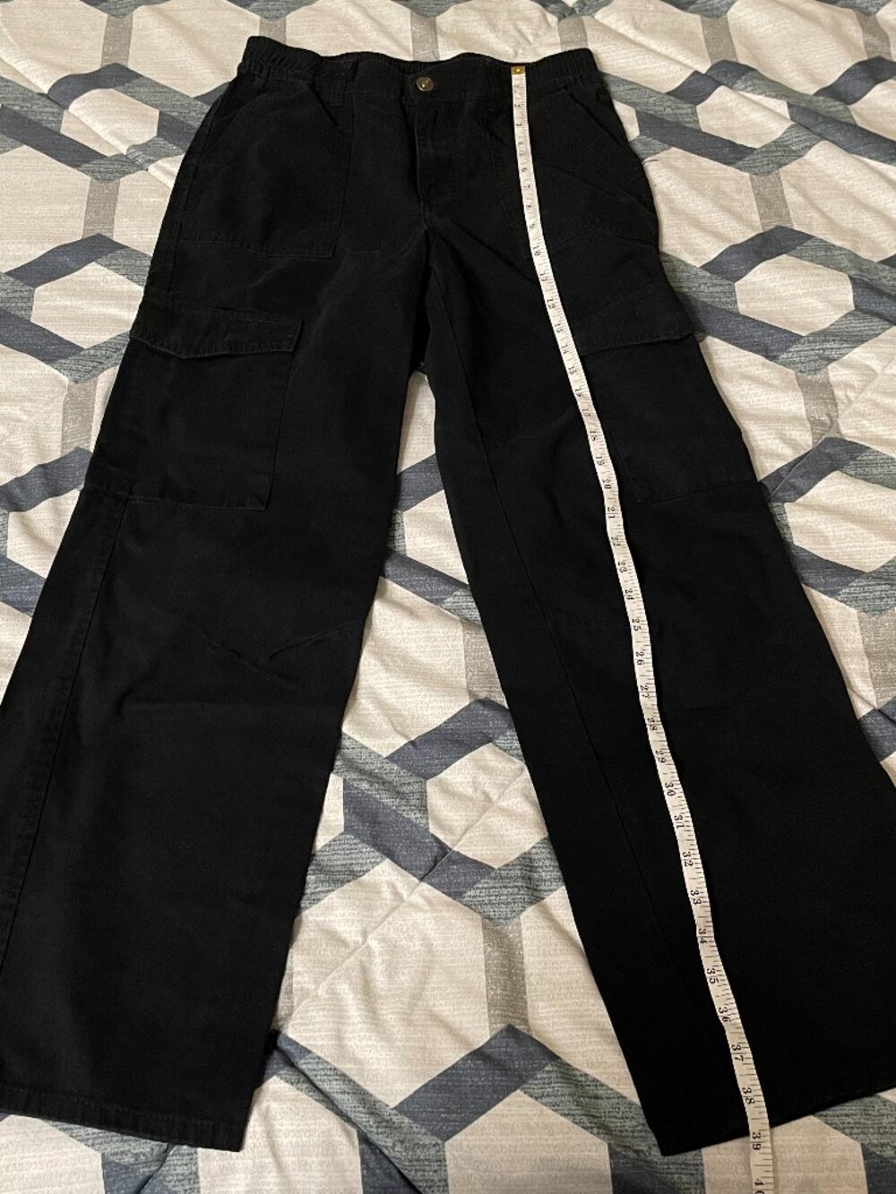 black pants